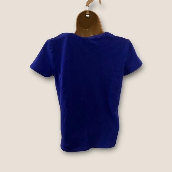 Under Armour The Classic Tee Short Sleeve Logo Graphic Purple Blue XS - Picture 2 of 6